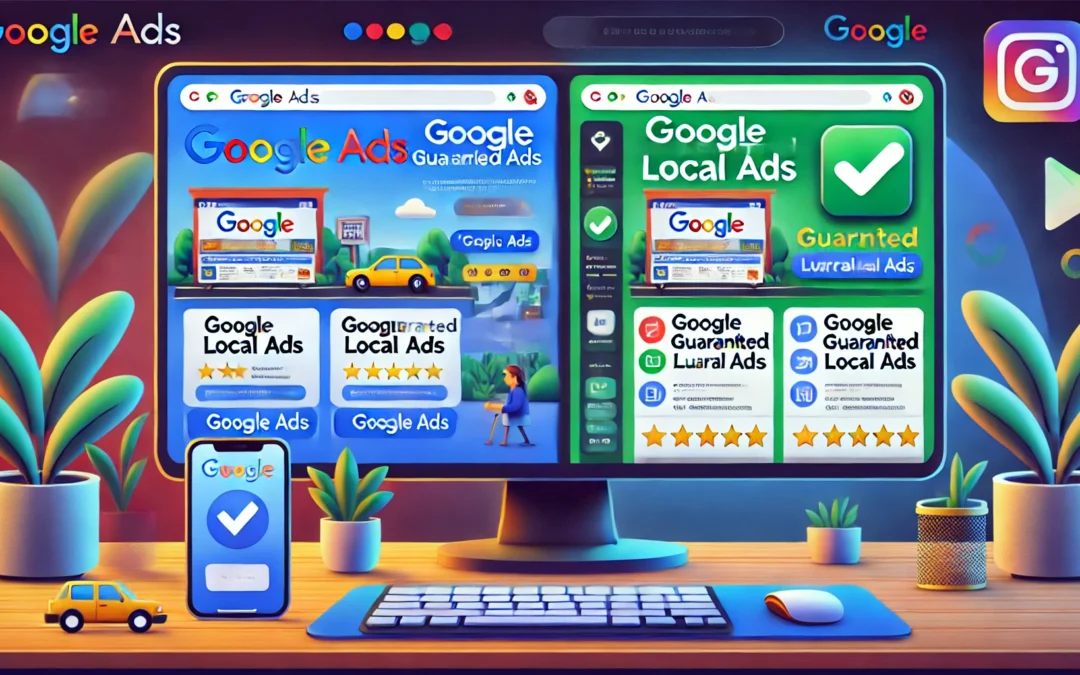 Google Ads vs Google Guaranteed Local Ads